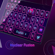 nuclear fusion keyboard purple neon pink 10001008 Icon