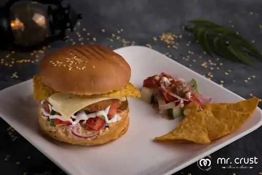 Crunchy Nacho Burger