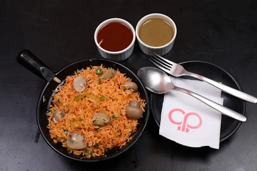 Sezhwan Mushroom Fried Rice