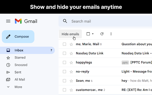 Hide My Email for Gmail™