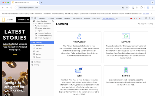 Privacy Sandbox Analysis Tool Preview 3
