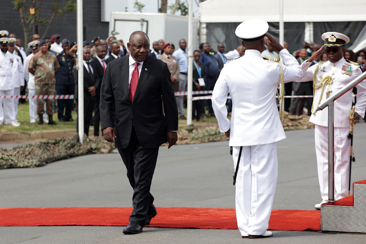 President Cyril Ramaphosa believes the greylisting is an opportunity to boost the fight against financial crimes. File image.