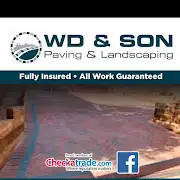 WD & Son Paving & Landscaping  Logo