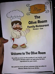 The Olive Room menu 1