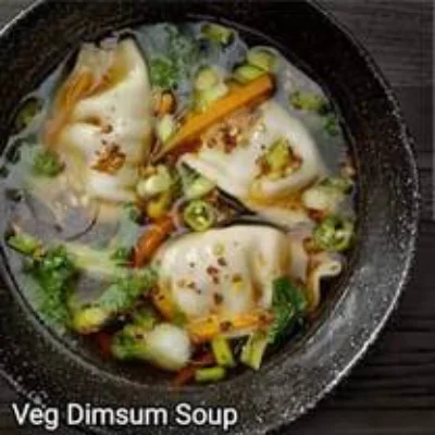 Special Veg Dimsum Soup