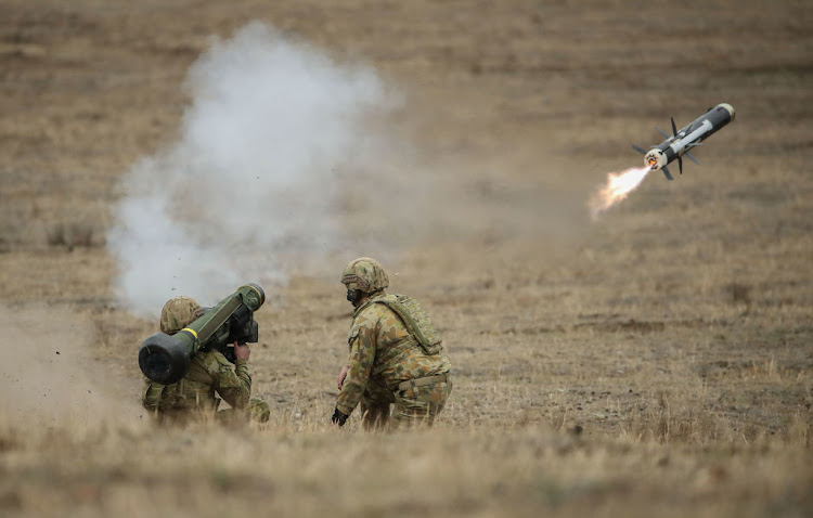 A Javelin antitank missile. Picture: SCOTT BARBOUR/GETTY IMAGES