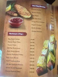 Flavours Restaurant menu 1