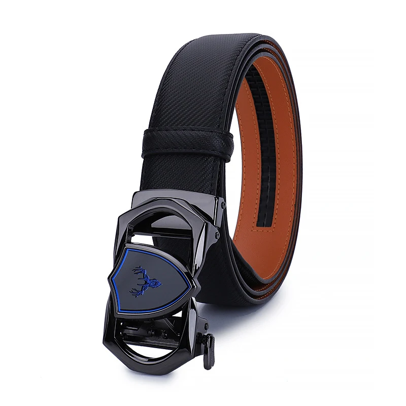 Real Leather Belt For Men's Business And Leisure. Durable, stylish, and versatile, suitable for both formal and casual w