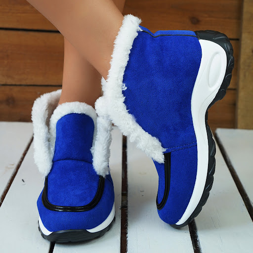 Title 15, Womens Plus Velvet Snow Boots with Air Cushion...