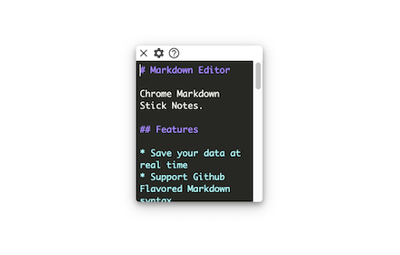 Markdown Sticky Notes small promo image