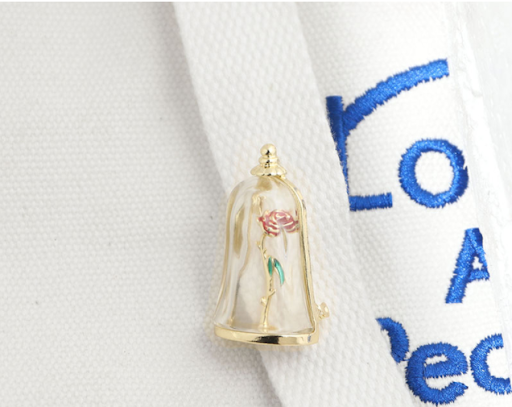 Title 5, Little magic bottle Rose Brooch for women, Retr...