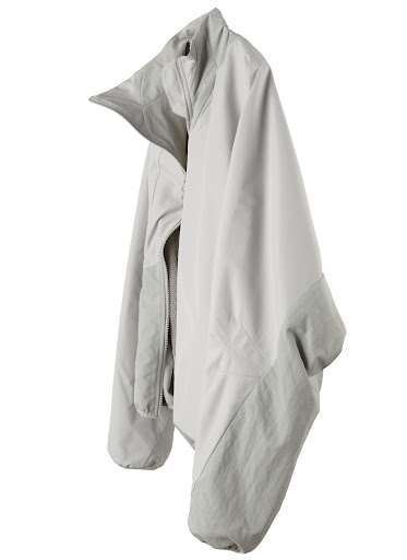 Title 10, Stand Collar Oblique Zipper Jacket for a modern...
