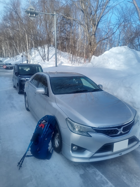 マークXの登山・札幌岳に関するカスタム事例の投稿画像1枚目