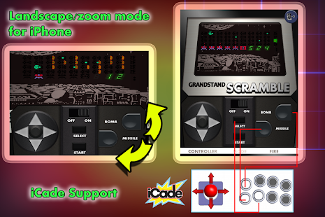 Scramble Astro Command 1980s Retro Game(圖3)-速報App