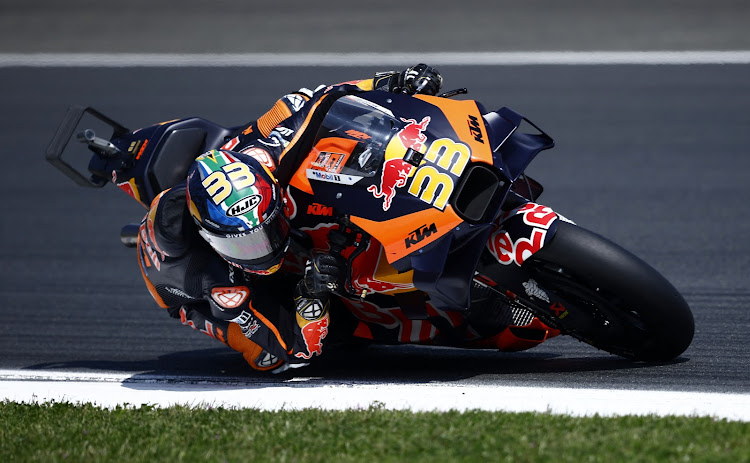 Brad Binder finished was sixth in Sunday's race and runer up in Saturday's sprint. Picture: REUTERS