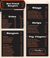 Hot Touch Burger menu 2