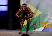 Sabelo Mvubu took the men's category at the KwaZulu-Natal East Coast Classic bodybuilding competition. Photo: SANDILE NDLOVU