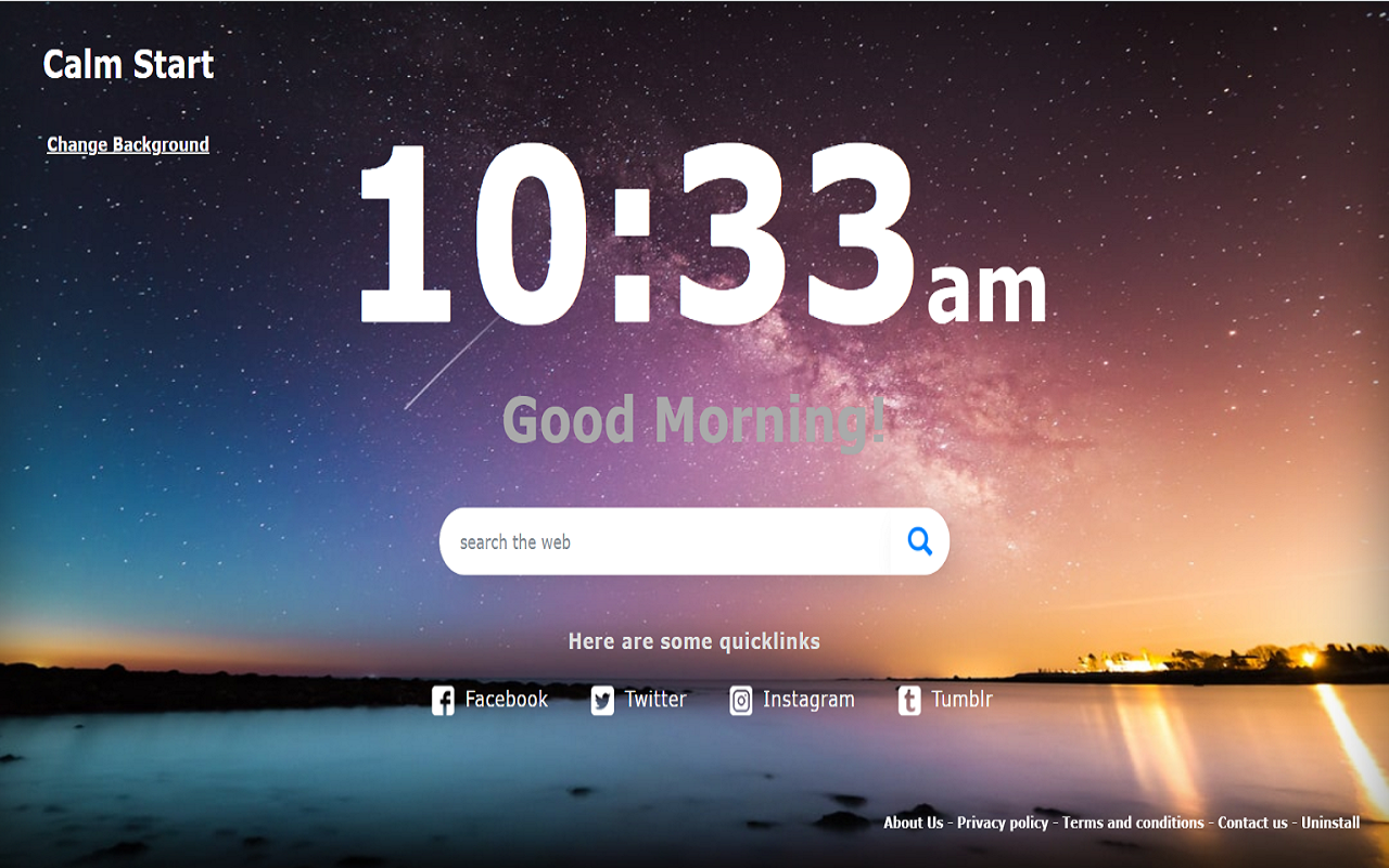 Calm Start Tabs Preview image 0