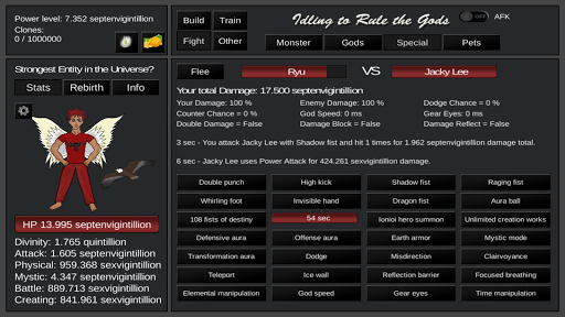 Idling to Rule the Gods APK MOD screenshots 4