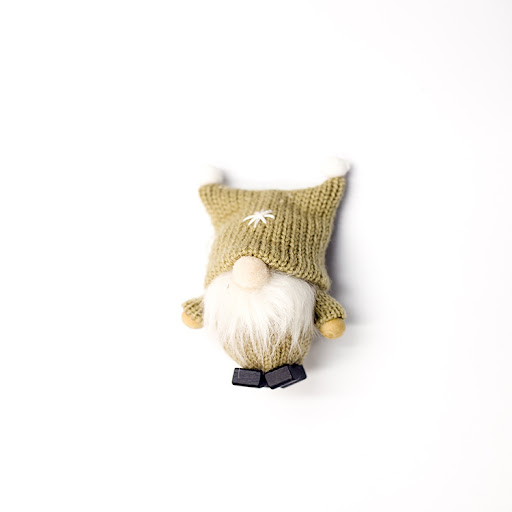 Title 6, Cute Christmas Doll With Woolen Faceless Doll P...