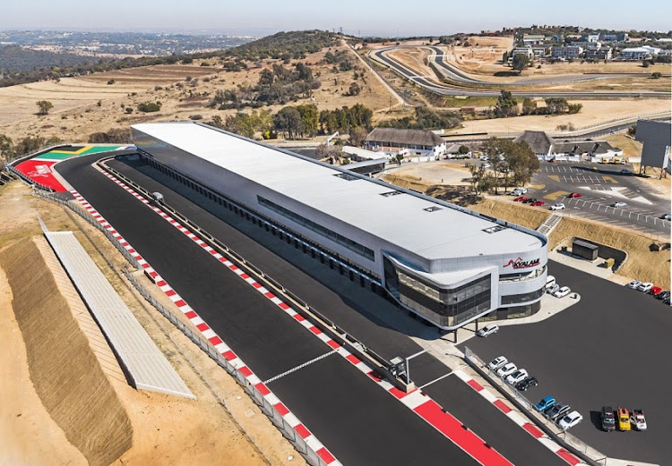 General View of Kyalami GP Circuit in Johannesburg.