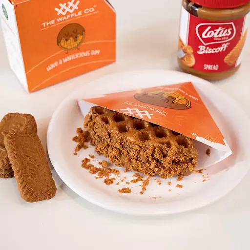 Lotus Biscoff Waffle Sandwich