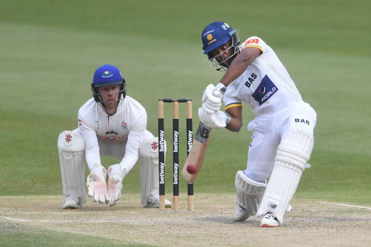 Temba Bavuma in action during last week’s Four-Day Series final for the Lions. He will be desperate for big performances in the CSA T20 Challenge, which starts on Friday. Picture: LEE WARREN/GALLO IMAGES