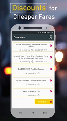 Coupon Codes for Uberのおすすめ画像3