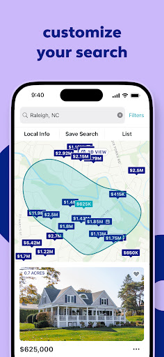 Screenshot Trulia: Homes For Sale & Rent