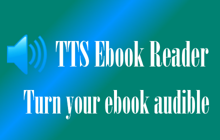 TTS Ebook Reader small promo image