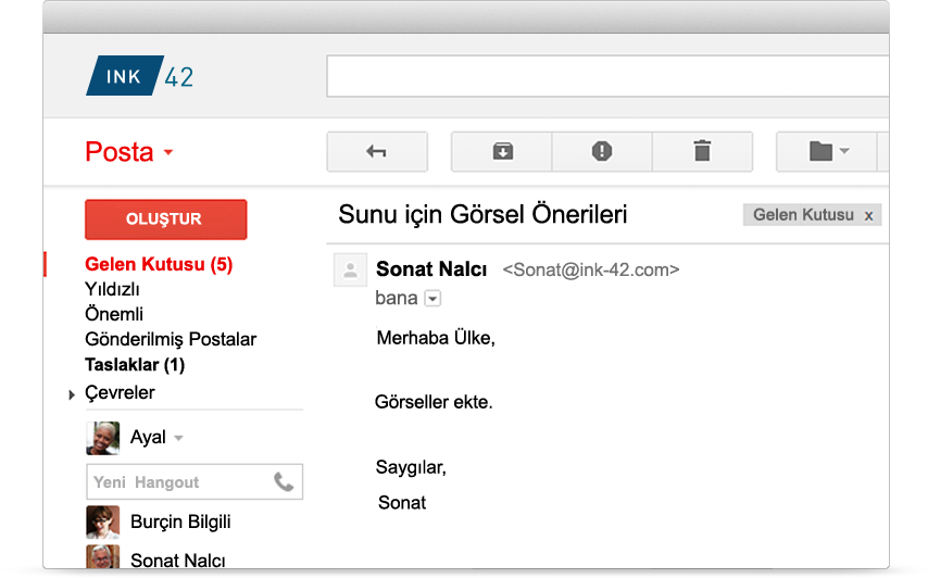Gmail mail taşıma