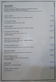 The Big Apple menu 2