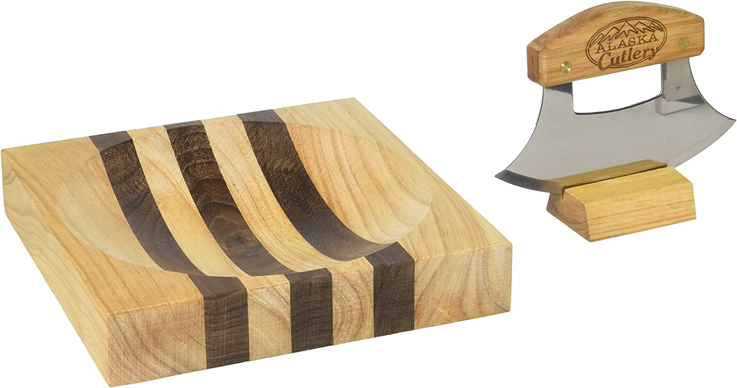 Ulu Curved  Knife Set