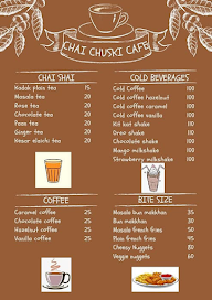 Chai Chuski Cafe menu 3
