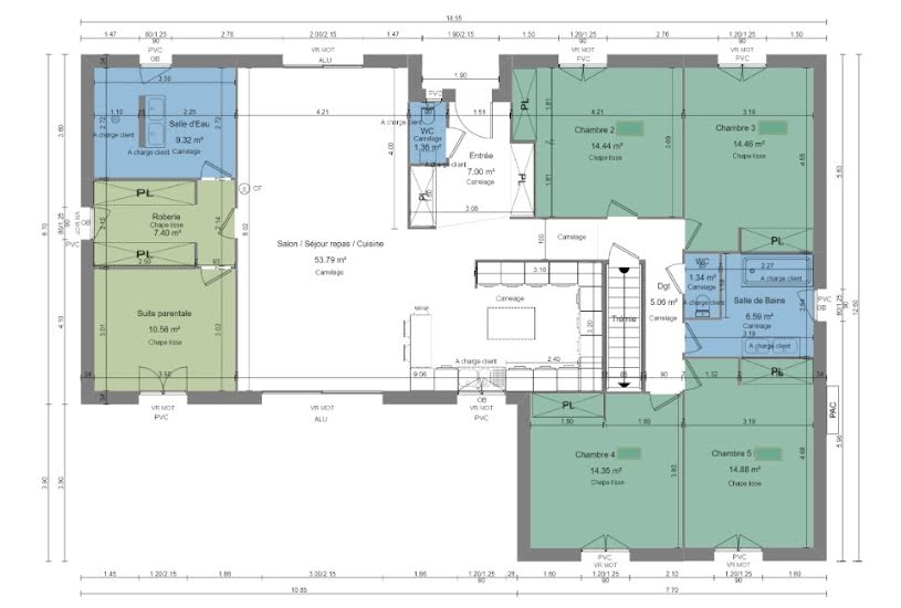  Vente Terrain + Maison - Terrain : 1 107m² - Maison : 130m² à Nemours (77140) 