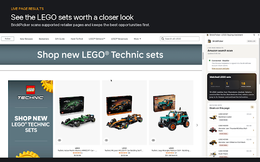 BrickPicker: LEGO Buying Assistant screenshot 1