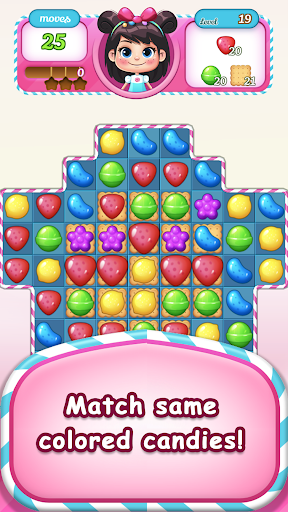 New Sweet Candy Pop: Puzzle World screenshots 1