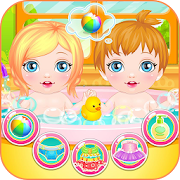 Newbown twins baby game 1.0.4 Icon