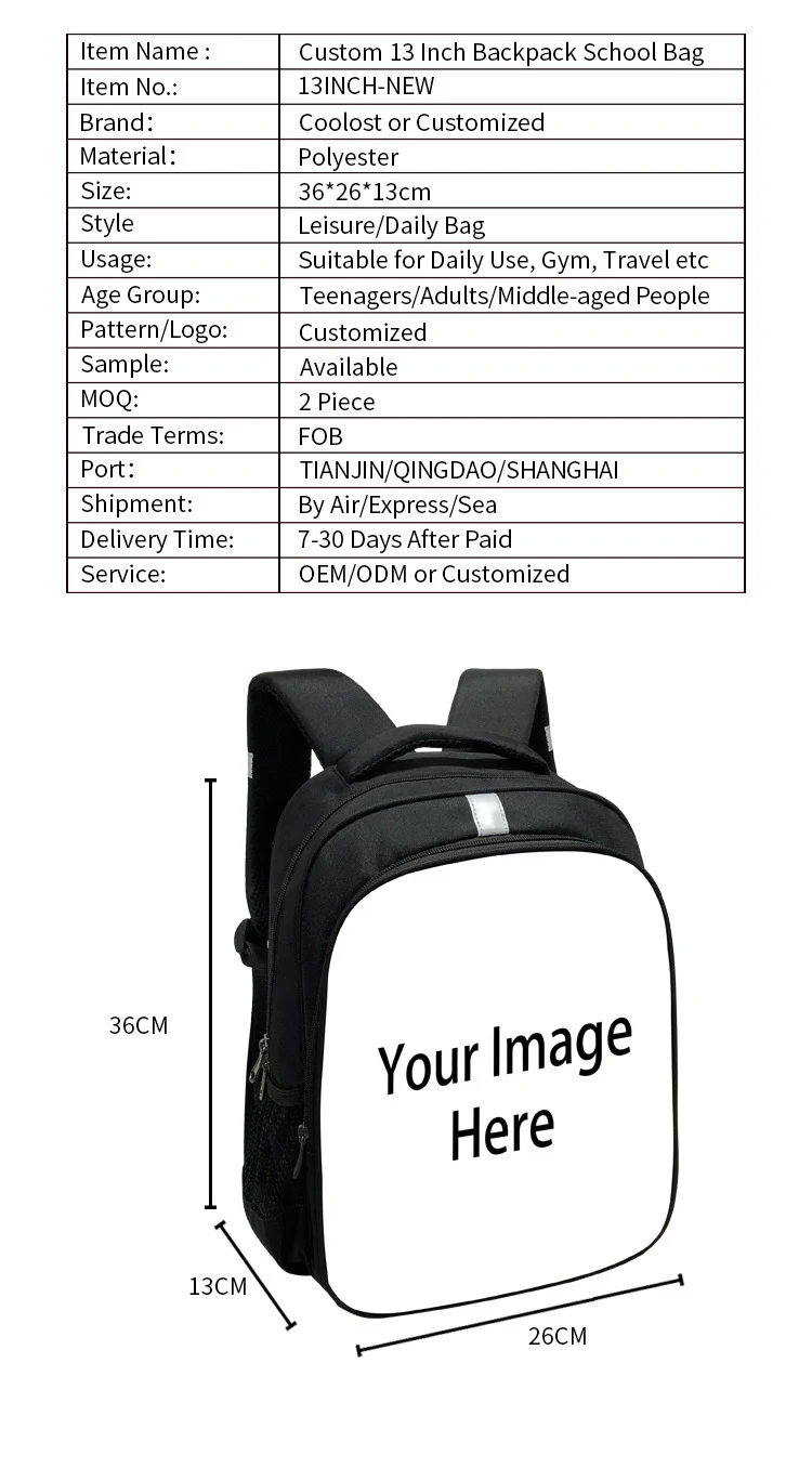 Title 1, Mochila Escolar Infantil de Poliéster com Novo ...