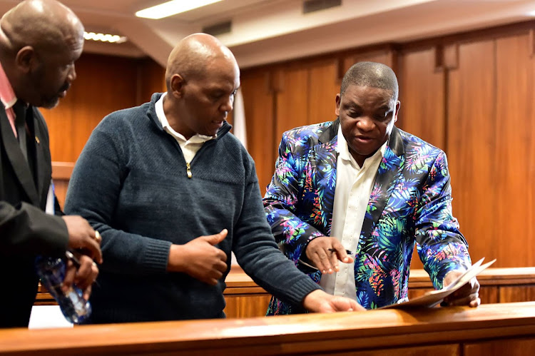 Timothy Omotoso is served with papers on August 1 confirming that he was a prohibited person in the country