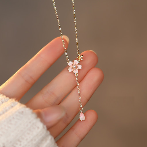 Title 5, Japanese Sweet Cherry Blossom Artistic Cute Swe...
