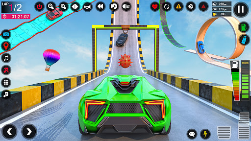 Screenshot Crazy Car Stunts GT Ramp Games