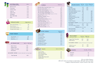 Giani Ice Cream menu 4