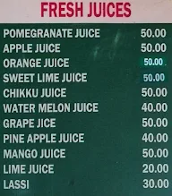 Hotel Aanandham menu 8