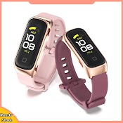 Dây Đeo Bằng Silicone Mềm 16Mm Cho Đồng Hồ Thông Minh Samsung Galaxy Fit 2