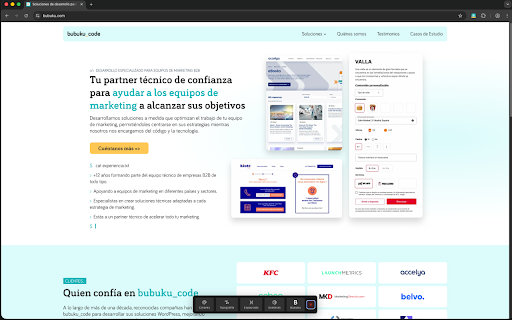 Bubuku Dev for WordPress screenshot 1