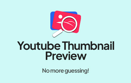 Youtube Thumbnail Preview | ThumbnailGeek small promo image