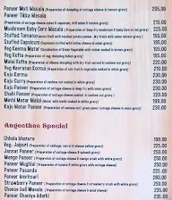 Angeethee Restaurant menu 3