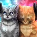 Cats in headphones | Cats listening to music Chrome extension download