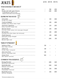 Blended menu 2